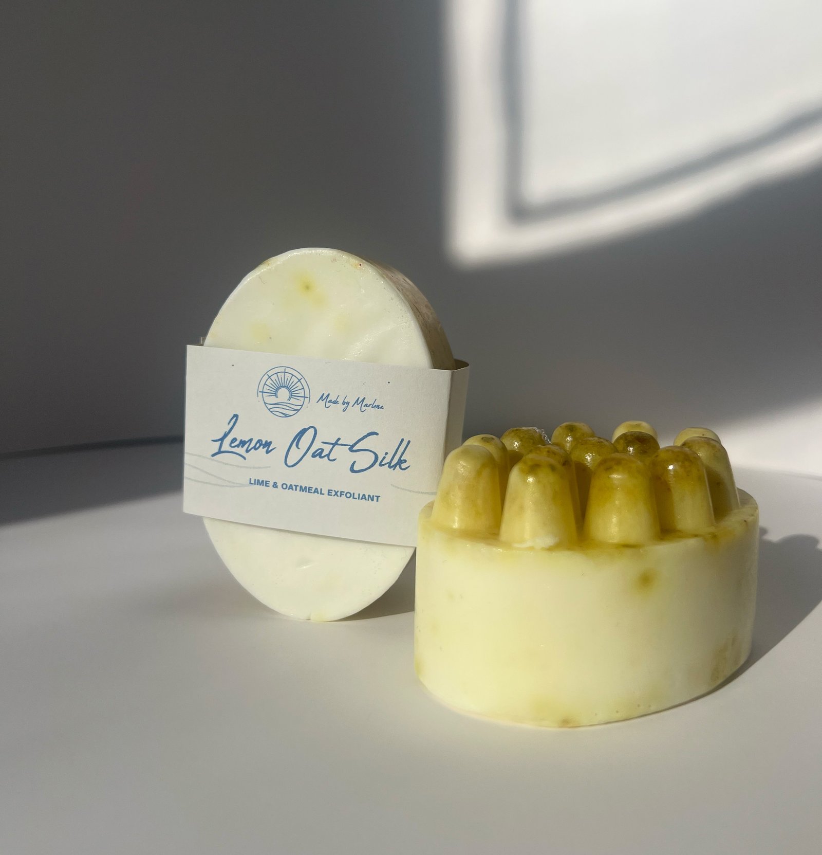 Lemon Oat Silk Exfoliating Bar